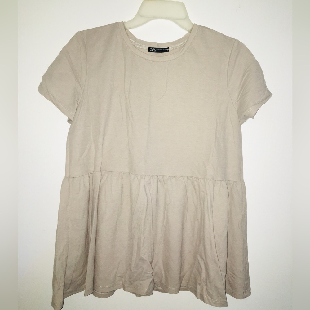 Zara ruffled top